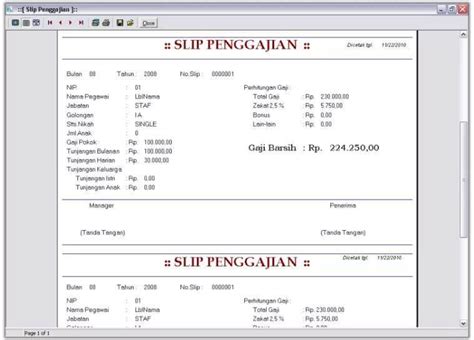 Keterangan gaji guru honor microsoft word / contoh slip gaji guru honorer sd word guru paud. Contoh Slip Gaji Bahasa Inggris - Cara Golden