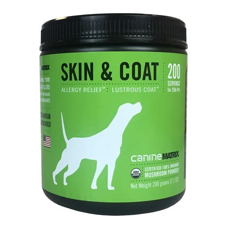 Types of dog food for skin and coat. Canine Matrix Skin & Coat Supplement for Dogs | Petco