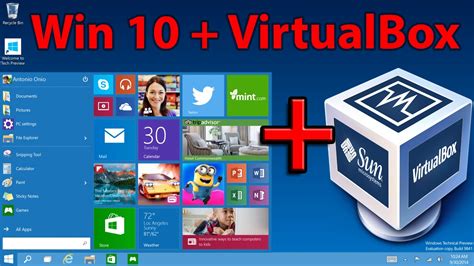 How To Install Windows 10 On Virtualbox Tutorial Youtube