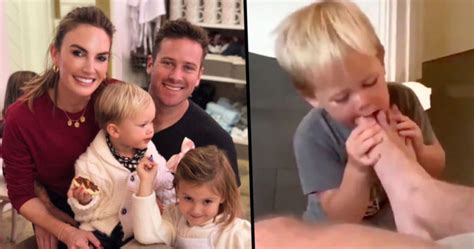Armie Hammer S Wife Jumps To Defence Over Toe Sucking Video Storm