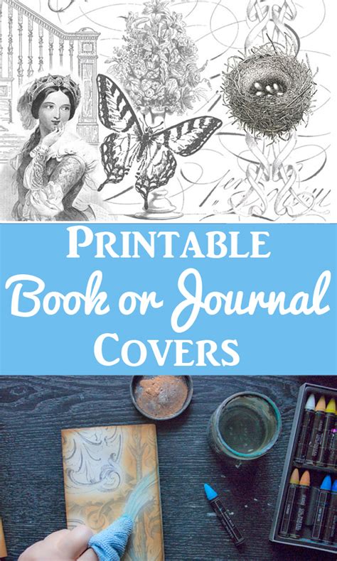 Choose from the following themes: Vintage Book Covers - Easy and FUN!