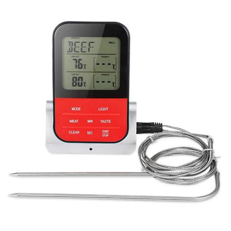Digital Kitchen Thermometer For Meat Water Milk Cooking Food Probe Bbq