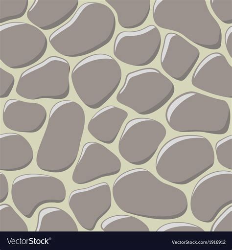 Cobblestone Seamless Background Royalty Free Vector Image
