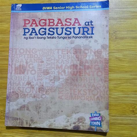 PAGBASA AT PAGSUSURI NG IBA T IBANG TEKSTO TUNGO SA PANANALIKSIK Hobbies Toys Books