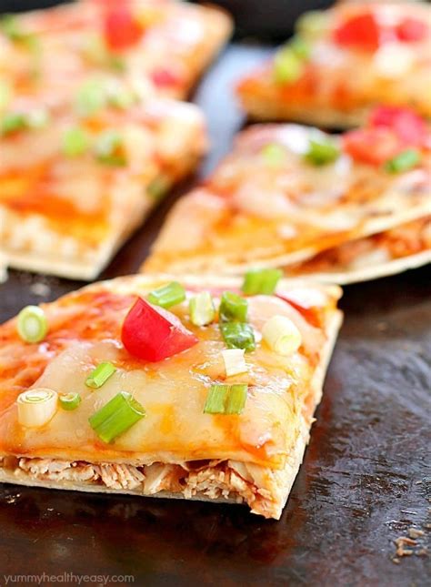 Mexican Pizza Recipe Yummy Healthy Easy