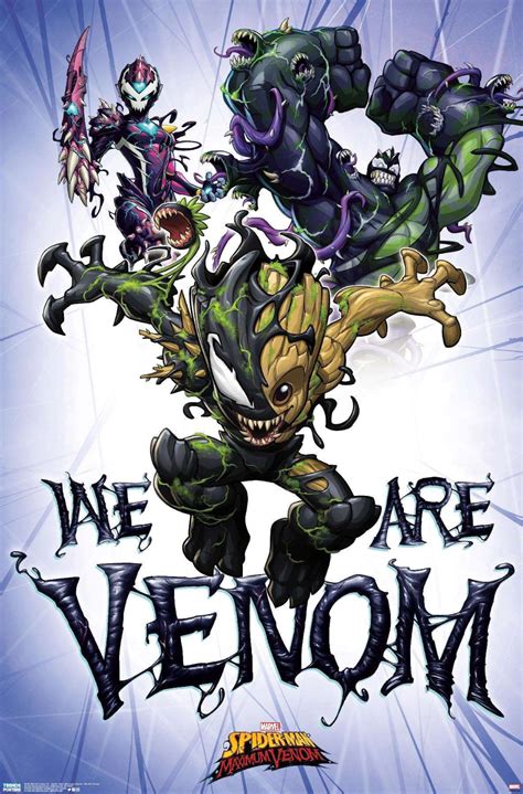 Marvel Comics Tv Spider Man Maximum Venom We Are Venom Avengers