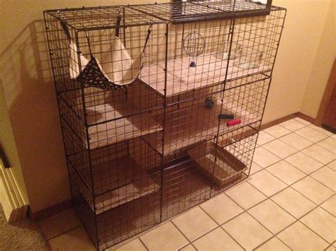 After Gathering Different Ideas Of Diy Rabbit Condos This Is What I