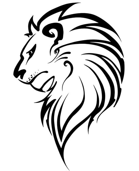 Lion Head Coloring Page Coloring Pages