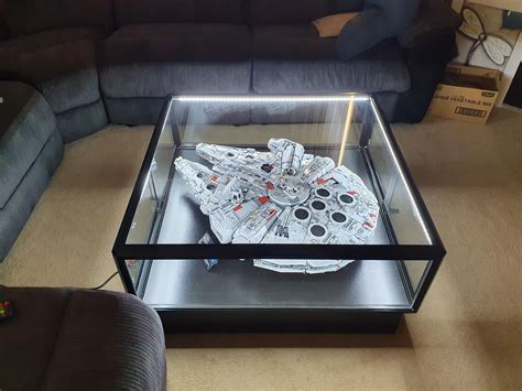My Millennium Falcon Coffee Table Came In Today Rlego