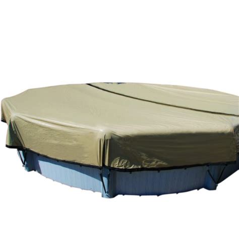 Ultimate Solid Winter Cover For 24 Ft Round Pools 10 Year Warranty