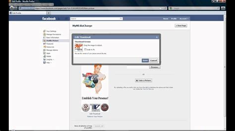 Facebook Quick Tip Adjust Your Profile Picture Thumbnail Youtube