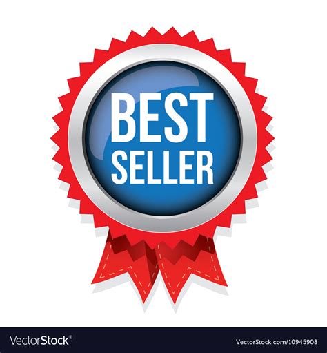 Best Seller Badge Royalty Free Vector Image Vectorstock