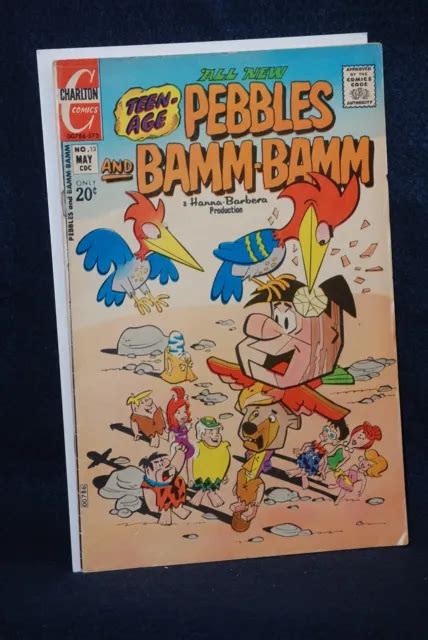 Charlton Comics Teenage Pebbles And Bamm Bamm 13 May 1973 £481