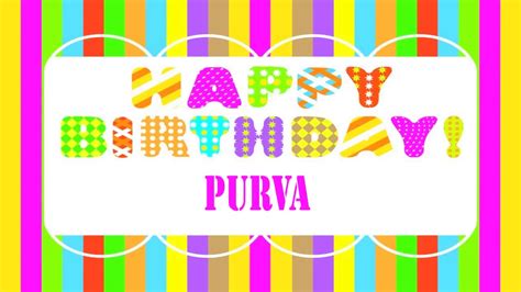 Purva Birthday Wishes Happy Birthday Purva Youtube