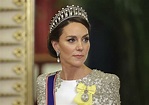 Kate Middleton elige la tiara favorita de Lady Di para su primera cena ...