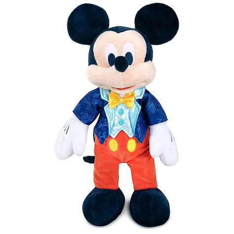 Disney Disneyland 65th Anniversary Mickey Mouse Small Plush New With