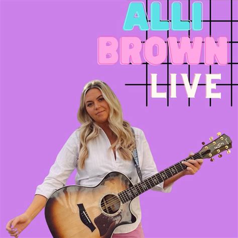 Bandsintown Alli Brown Tickets Boomerangs Down Under Bar Apr