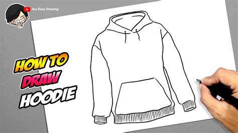How To Draw Hoodie Youtube