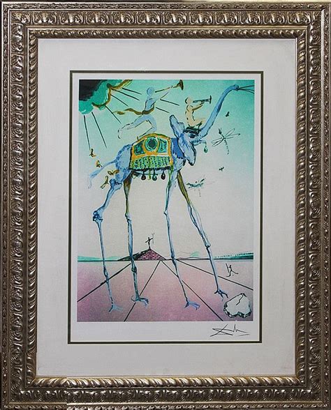 Sold Price Salvador Dali Lithograph Limited Edition Celestial March