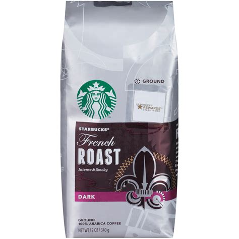 Starbucks Coffee Ground Dark Roast French Roast X Bold 12 Oz 340 G