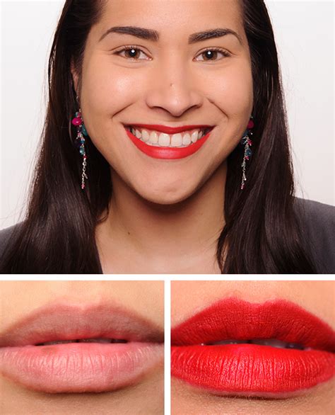 Rouge matte lip fills the lips with dense pigment. NARS Mysterious Red & Paimpol Velvet Matte Lip Pencils ...