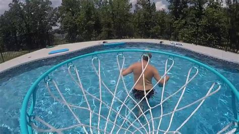 Swimming Pool Goal Cam Nothin But Net Youtube