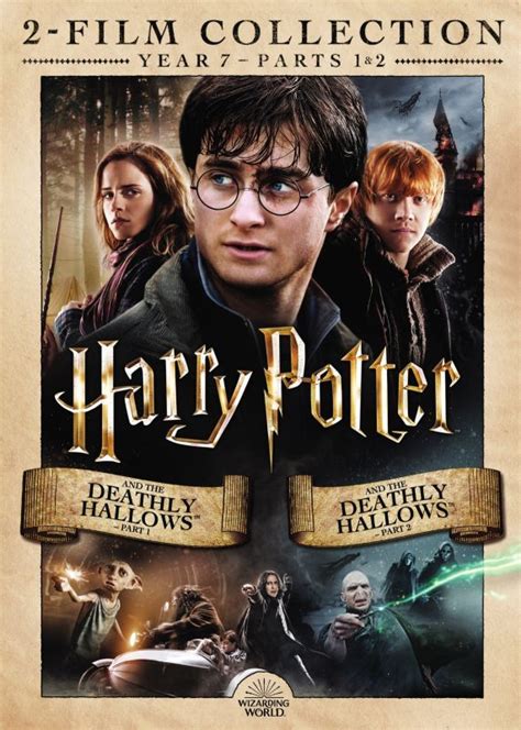 Harry Potter And The Deathly Hallows Part 1 And 2 Dvd Best Buy