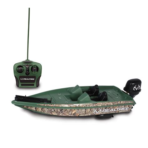 Nkok Realtree Full Function Remote Control Bass Boat Rc