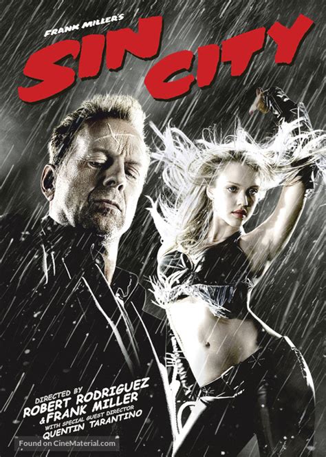 Sin City 2005 Dvd Movie Cover