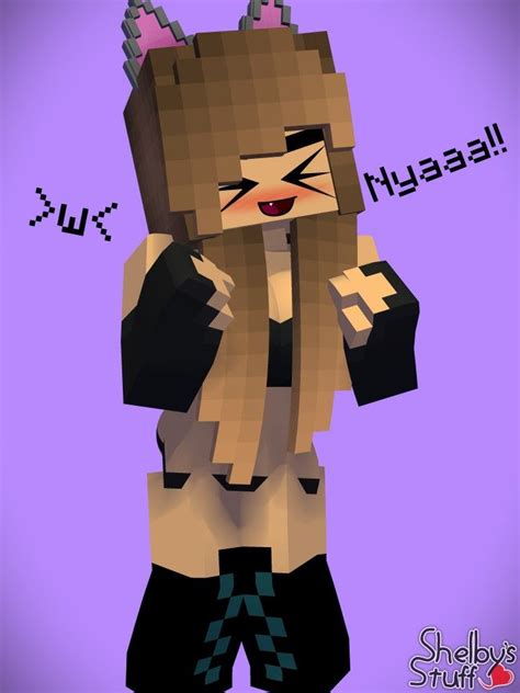 An Image Of A Minecraft Character With The Caption S Name On It