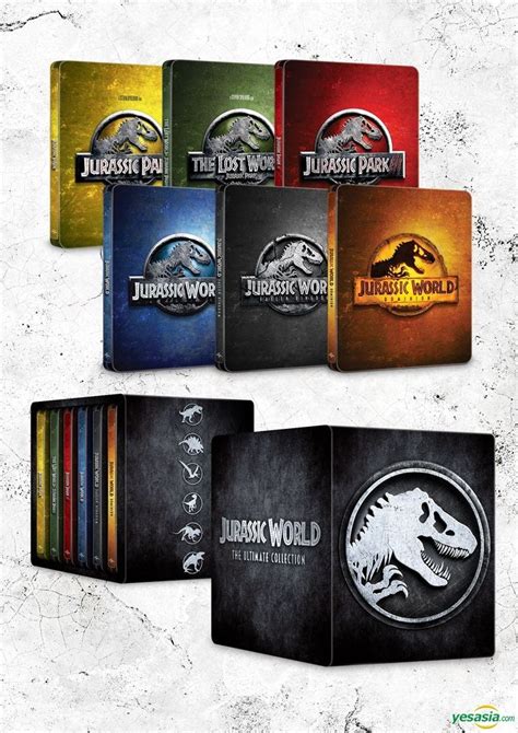 Yesasia Jurassic World 6 Movie Ultimate Collection 4k Ultra Hd Blu