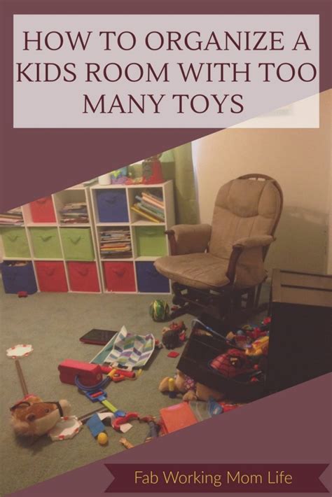 How To Organize A Kids Room With Too Many Toys