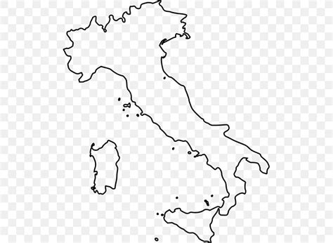 Map Of Italy Regions Blank
