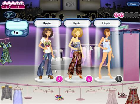 Or how about jojo's fashion through the decades? Jojo's Fashion Show | GameHouse