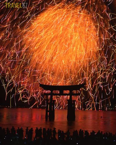 Itsukushima Fireworks Festival Miyajima Hiroshima Flickr