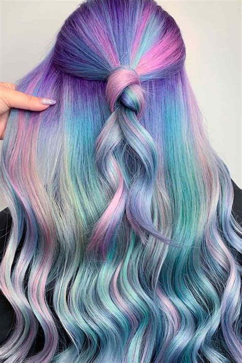 Mermaid Ombre Hair Color