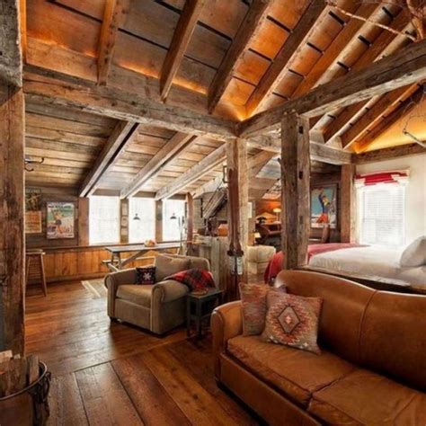 Interesting Small Home Decor Ideas 16 Rustic House Cabin Interiors