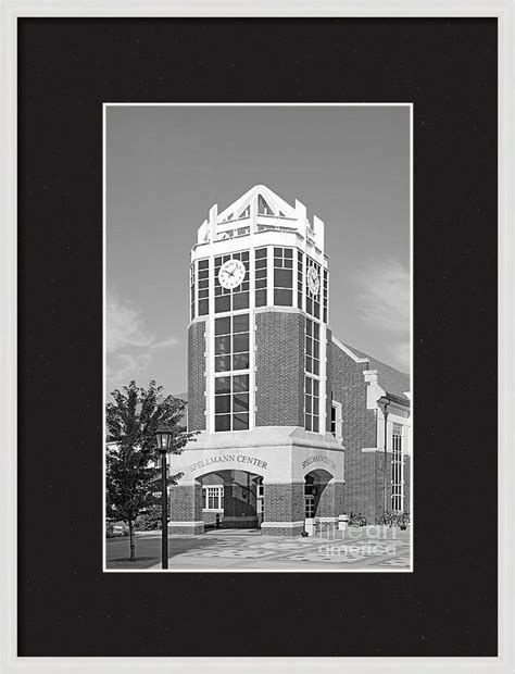 Lindenwood University Spellman Center Framed Print By University Icons