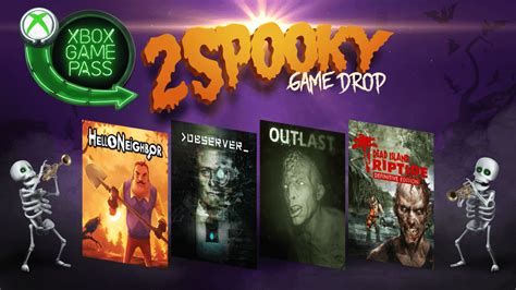 Xbox One Game Pass Four New Horror Games For Halloween