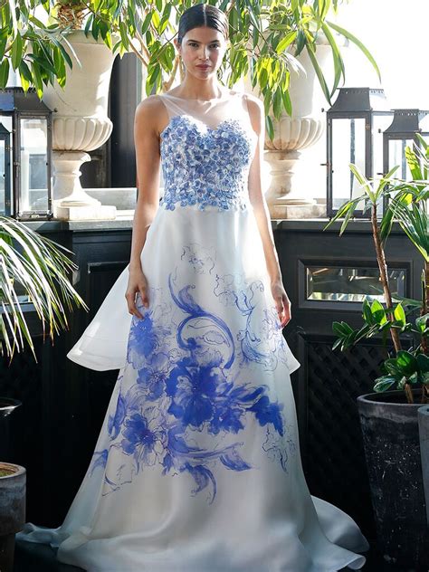 Soft Blue Wedding Dress Inspiration Beatrix Foods Wedding