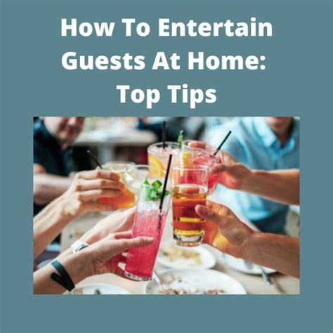 How To Entertain Guests At Home Top Tips Chas Crazy Creations