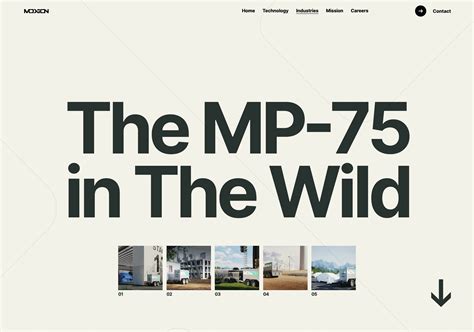 Moxion Industries Page Section Hero | Hero Section Design