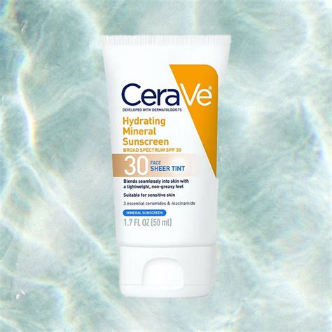 Ceraves Hydrating Mineral Sunscreen Left My Skin Moisturized And Dewy