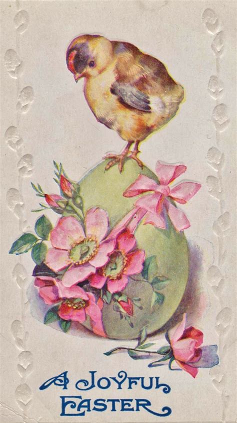 One More Sweet Vintage Easter Card To Share With You Today Feel Free