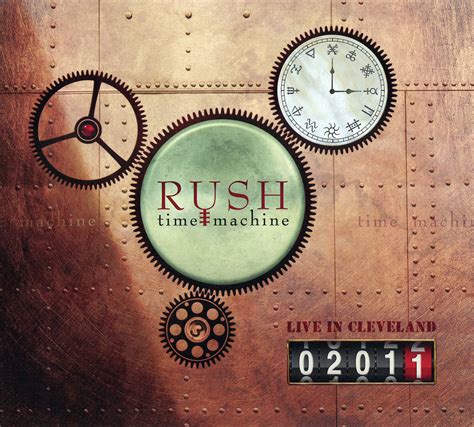 Rush Time Machine 2011 Live In Cleveland Album Artwork