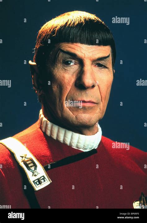 Leonard Nimoy Spock Star Trek Ii The Wrath Of Khan 1982 Stock Photo