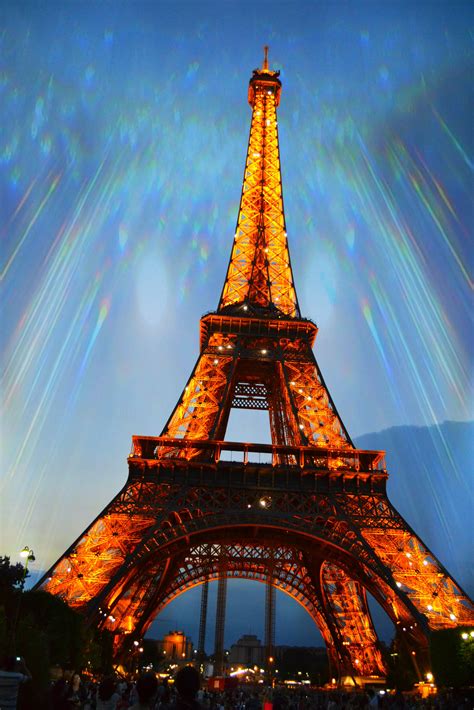 Tour De Eiffel Paris France Places To Visit Monument Photo