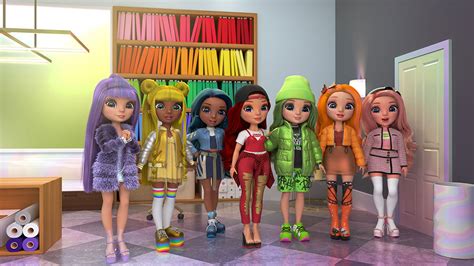 The Rainbow High Students Are Taking Their Glam To Netflix The