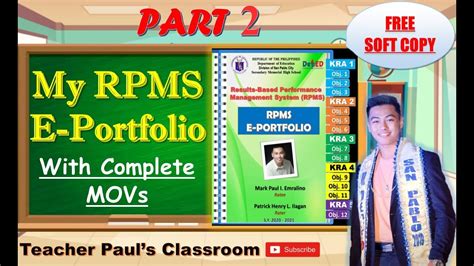 Rpms Portfolio 2022 With Complete Movs And Free Soft Copy Youtube