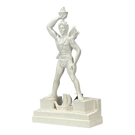 Colossus Of Rhodes Colossal Statue Of The Sun God Helios Hard Plaster